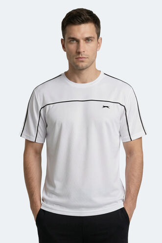 Slazenger REVIVE Erkek Beyaz Tişört - Thumbnail