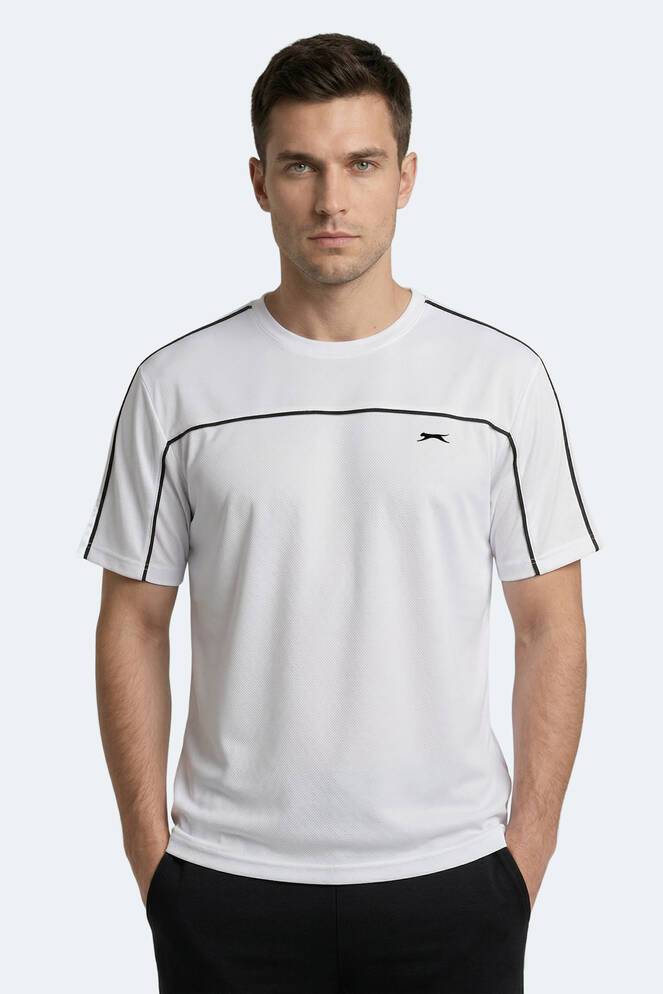 Slazenger REVIVE Erkek Beyaz Tişört