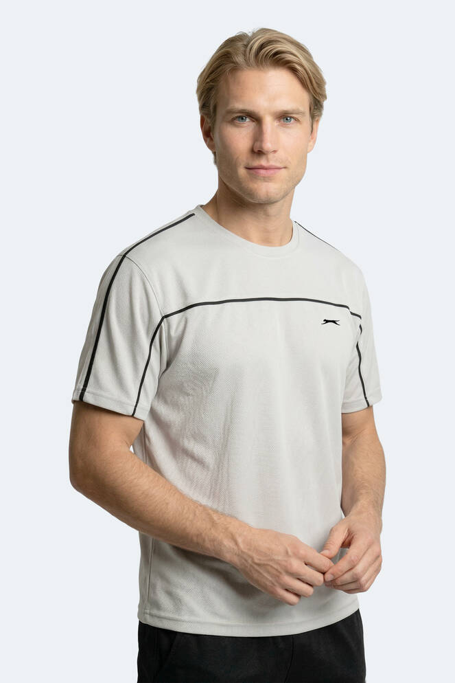 Slazenger REVIVE Erkek Gri Tişört