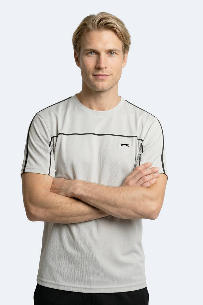 Slazenger REVIVE Erkek Gri Tişört