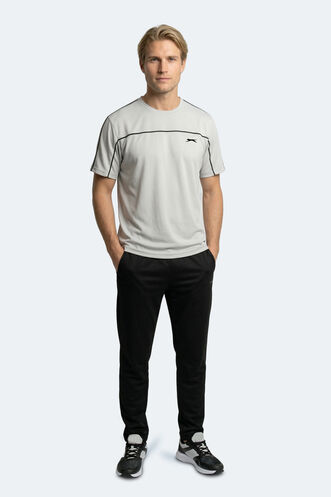 Slazenger REVIVE Erkek Gri Tişört - Thumbnail