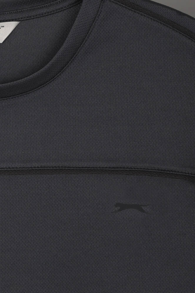 Slazenger REVIVE Erkek Koyu Gri Tişört