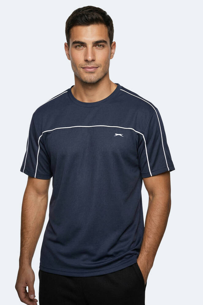 Slazenger REVIVE Erkek Lacivert Tişört