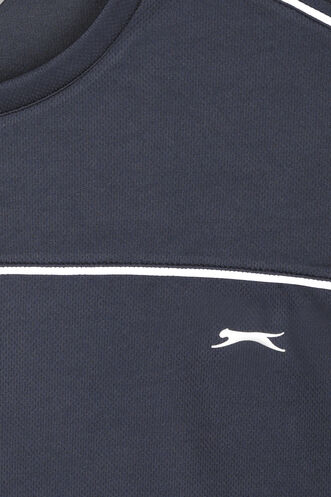 Slazenger REVIVE Erkek Lacivert Tişört - Thumbnail