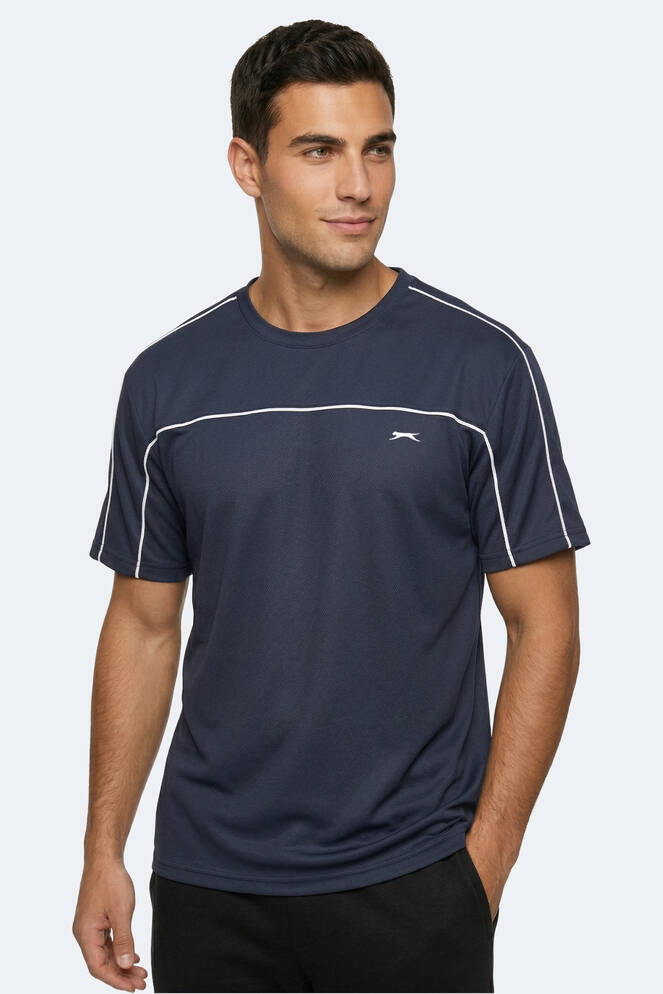 Slazenger REVIVE Erkek Lacivert Tişört