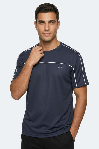 Slazenger REVIVE Erkek Lacivert Tişört - Thumbnail