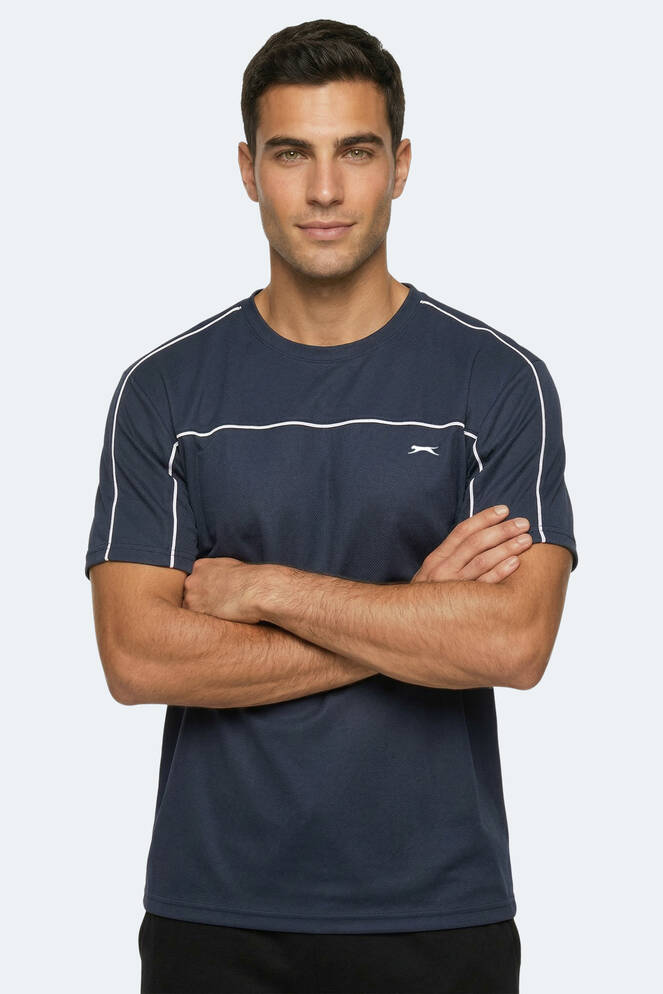 Slazenger REVIVE Erkek Lacivert Tişört