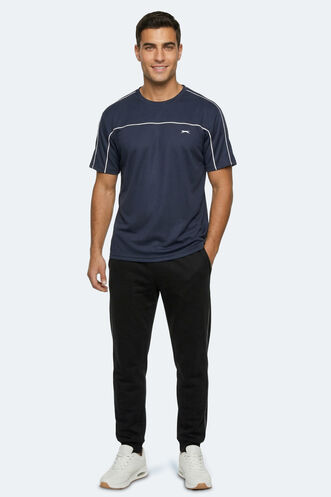 Slazenger REVIVE Erkek Lacivert Tişört - Thumbnail