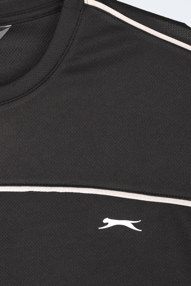 Slazenger REVIVE Erkek Siyah Tişört