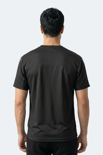 Slazenger REVIVE Erkek Siyah Tişört - Thumbnail