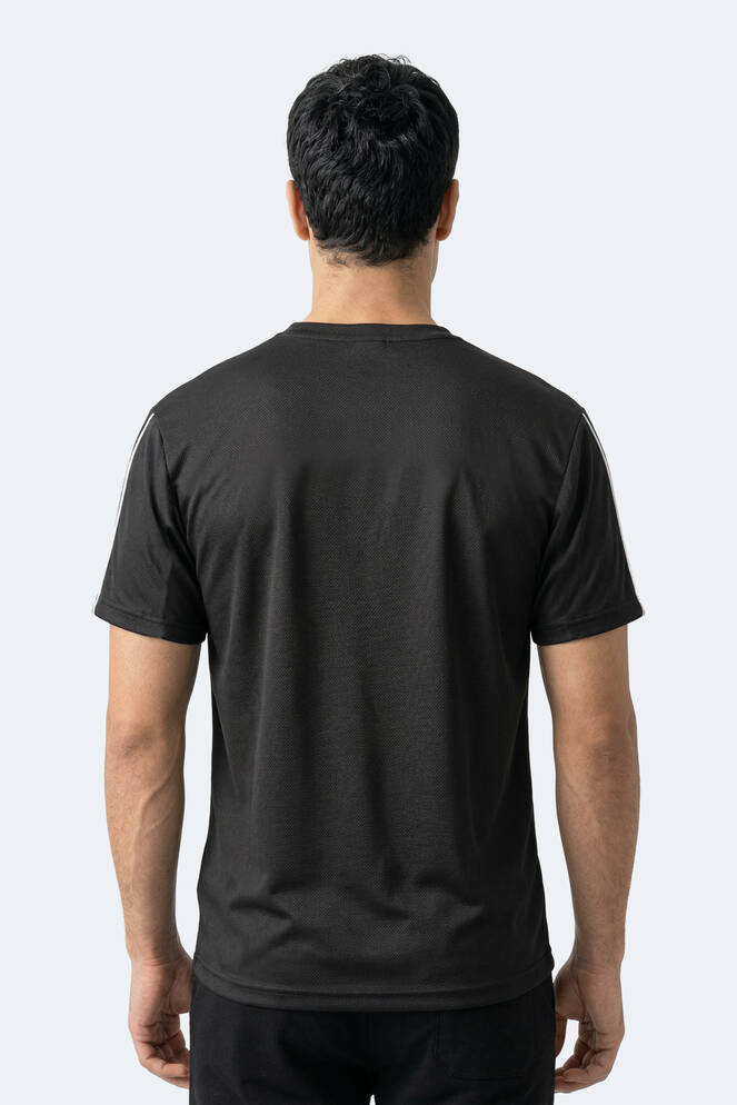 Slazenger REVIVE Erkek Siyah Tişört