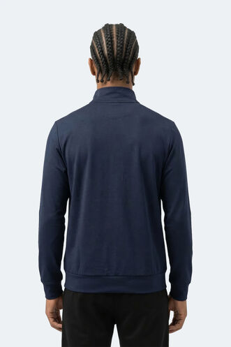 Slazenger REVOLVER Erkek Lacivert Sweatshırt - Thumbnail