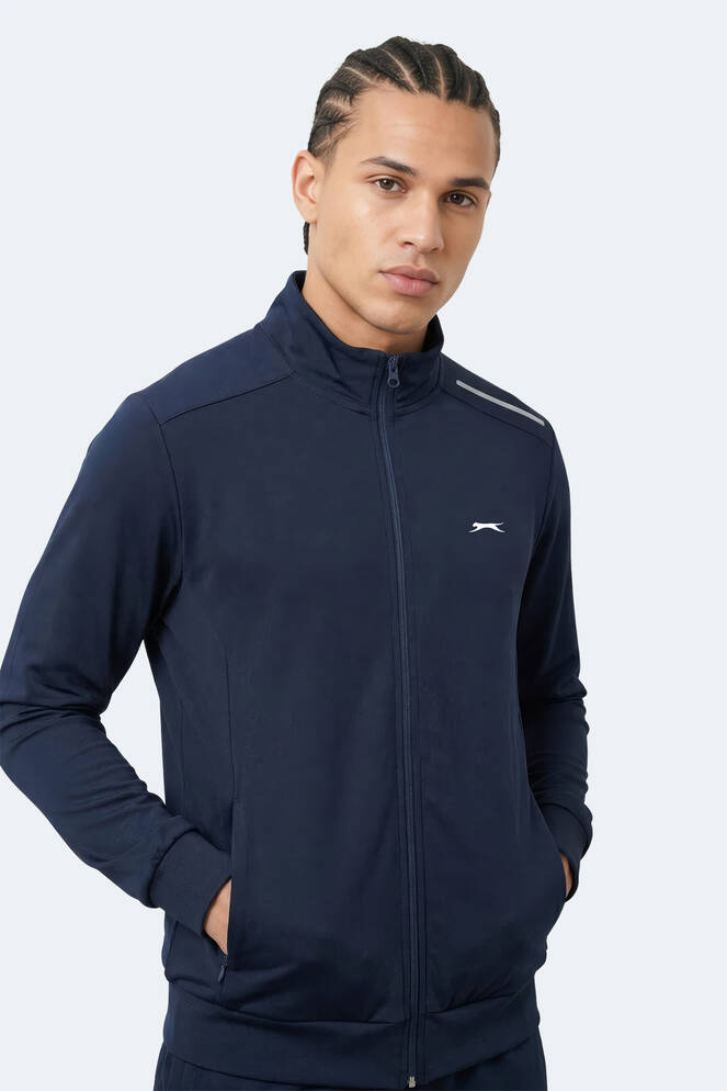 Slazenger REVOLVER Erkek Lacivert Sweatshırt