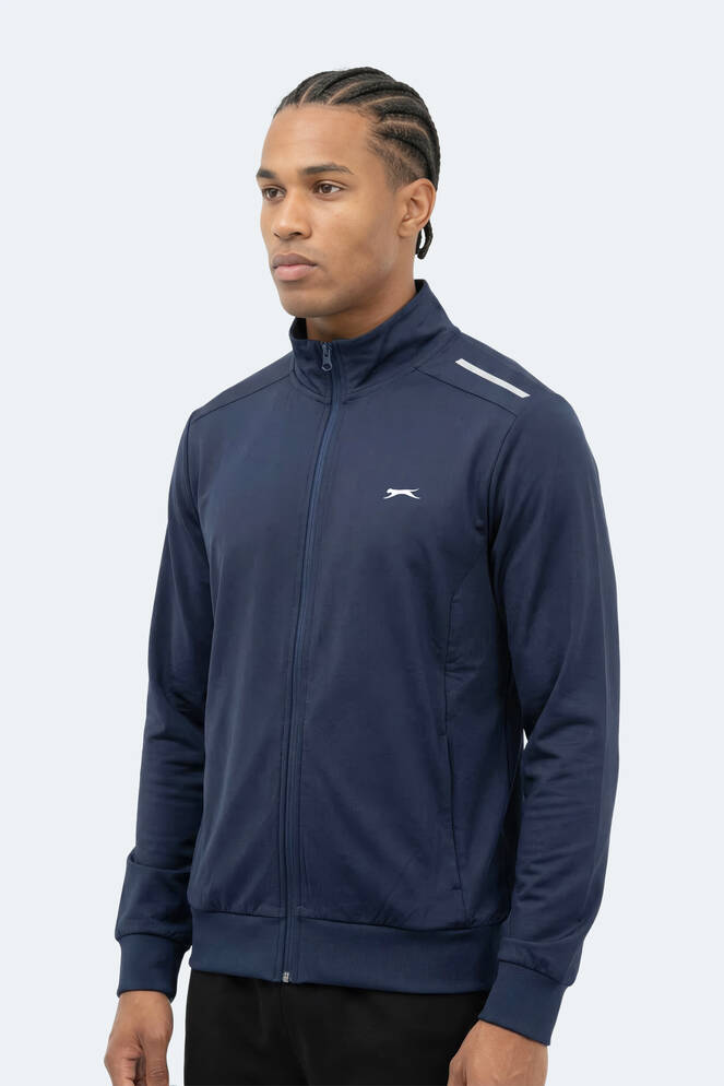 Slazenger REVOLVER Erkek Lacivert Sweatshırt