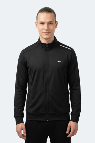 Slazenger - Slazenger REVOLVER Erkek Siyah Sweatshırt