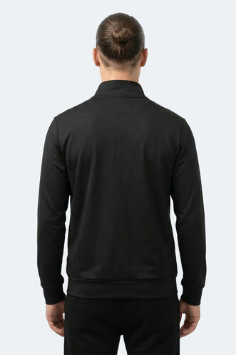 Slazenger REVOLVER Erkek Siyah Sweatshırt - Thumbnail