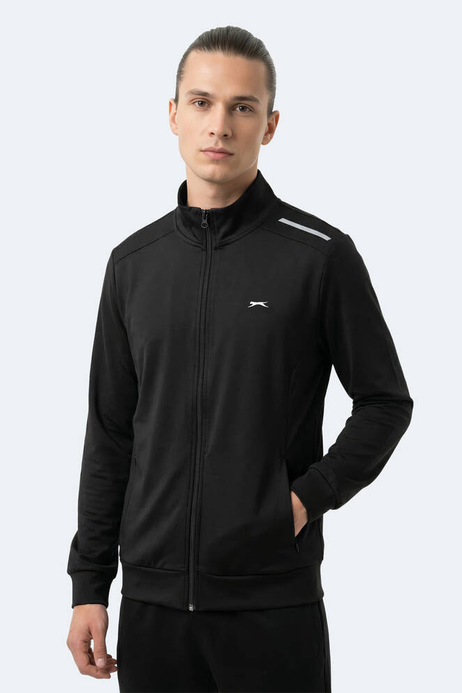 Slazenger REVOLVER Erkek Siyah Sweatshırt