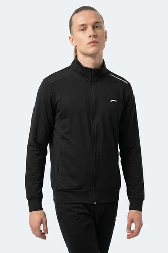 Slazenger REVOLVER Erkek Siyah Sweatshırt - Thumbnail