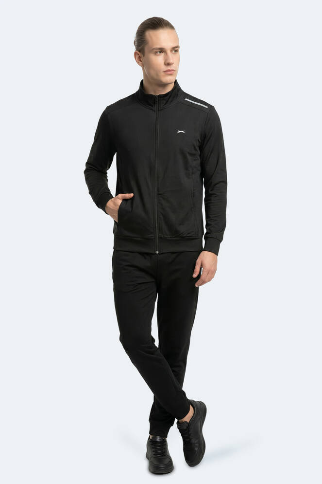 Slazenger REVOLVER Erkek Siyah Sweatshırt