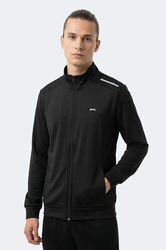 Slazenger REVOLVER Erkek Siyah Sweatshırt - Thumbnail