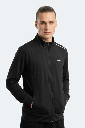 Slazenger REVOLVER Erkek Siyah Sweatshırt - Thumbnail