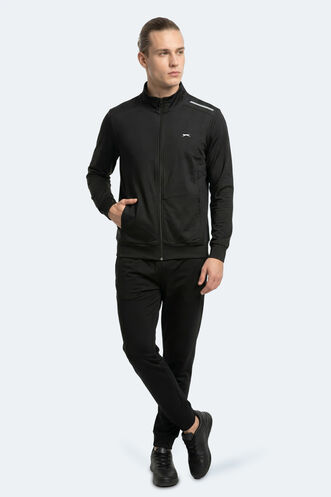 Slazenger REVOLVER Erkek Siyah Sweatshırt - Thumbnail