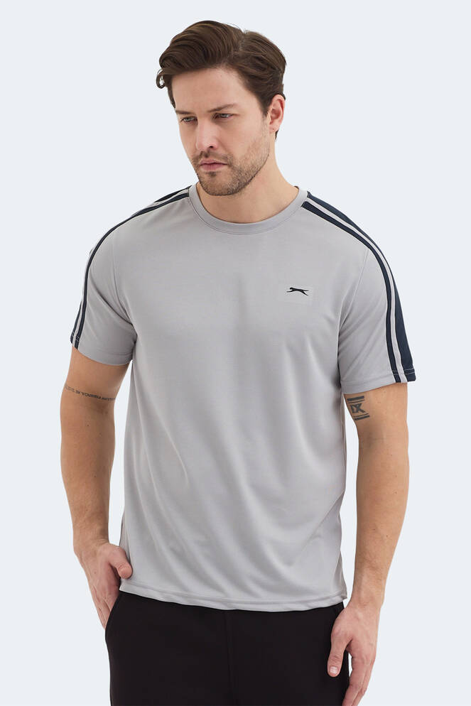 Slazenger REWIND Erkek Gri Tişört