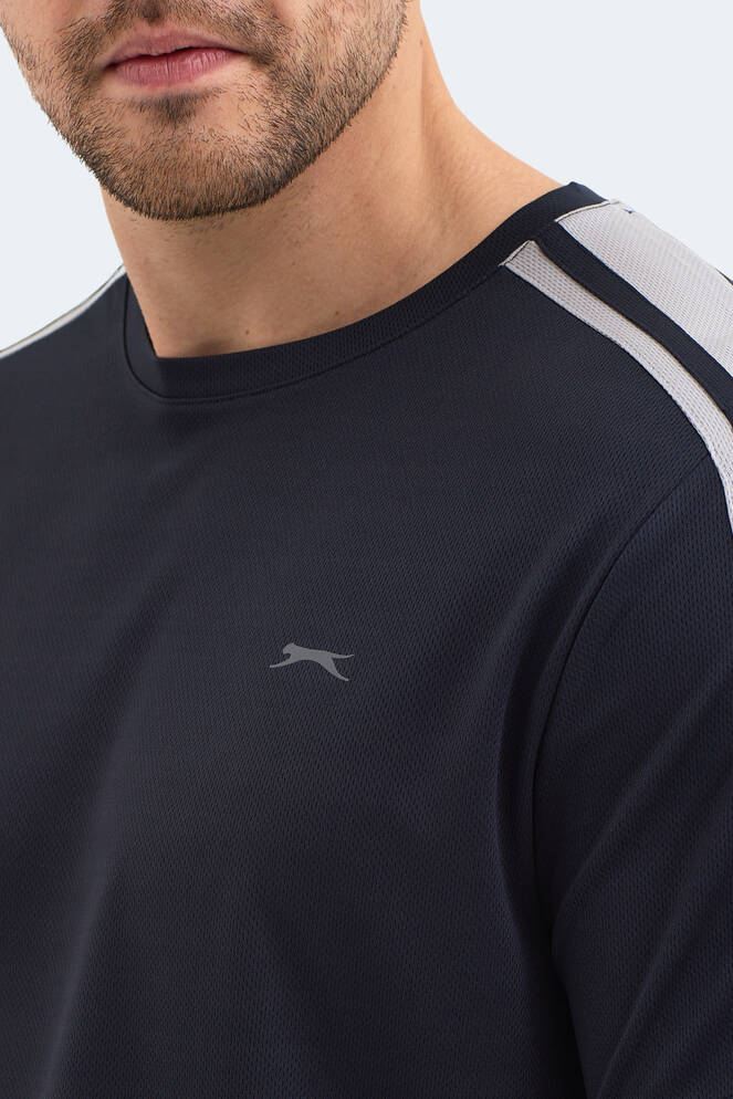 Slazenger REWIND Erkek Koyu Gri Tişört