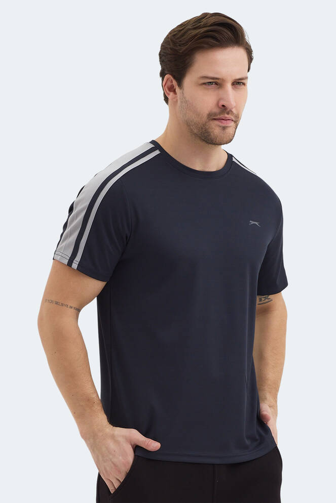 Slazenger REWIND Erkek Koyu Gri Tişört