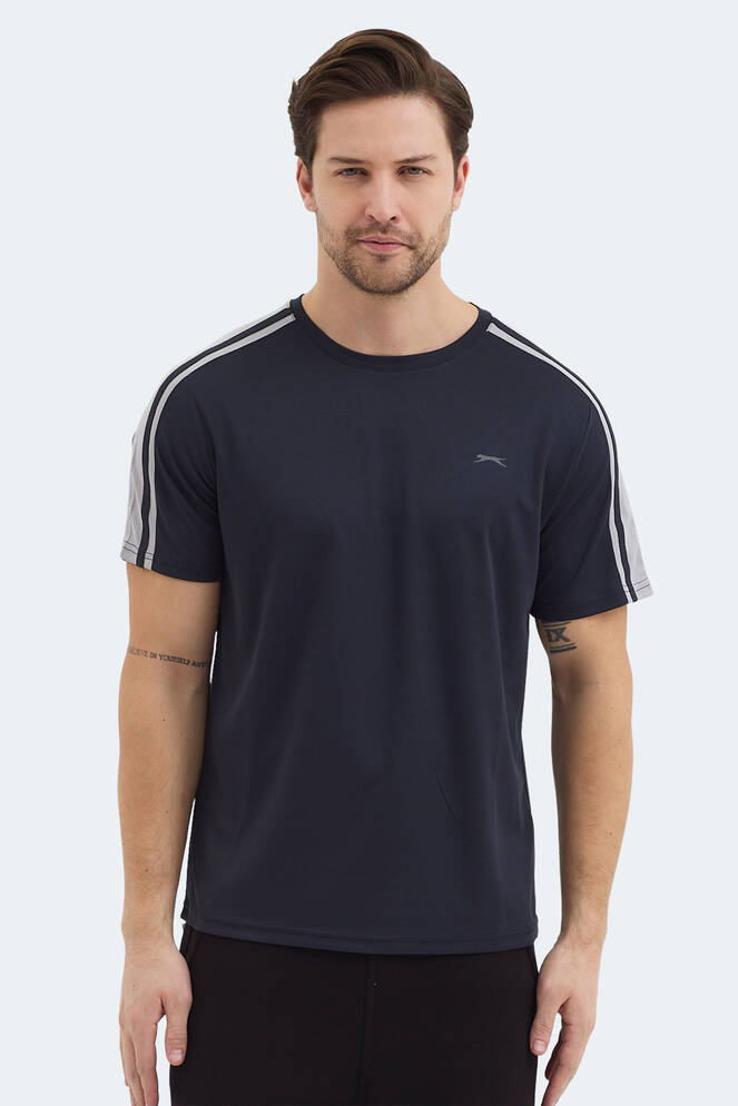Slazenger REWIND Erkek Koyu Gri Tişört