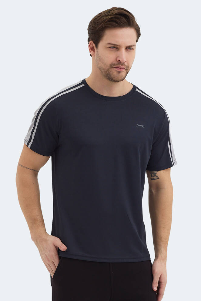 Slazenger REWIND Erkek Koyu Gri Tişört