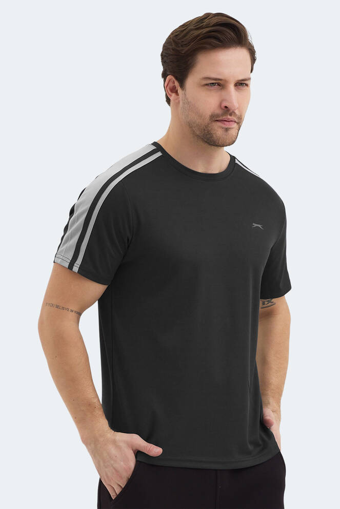 Slazenger REWIND Erkek Koyu Gri Tişört
