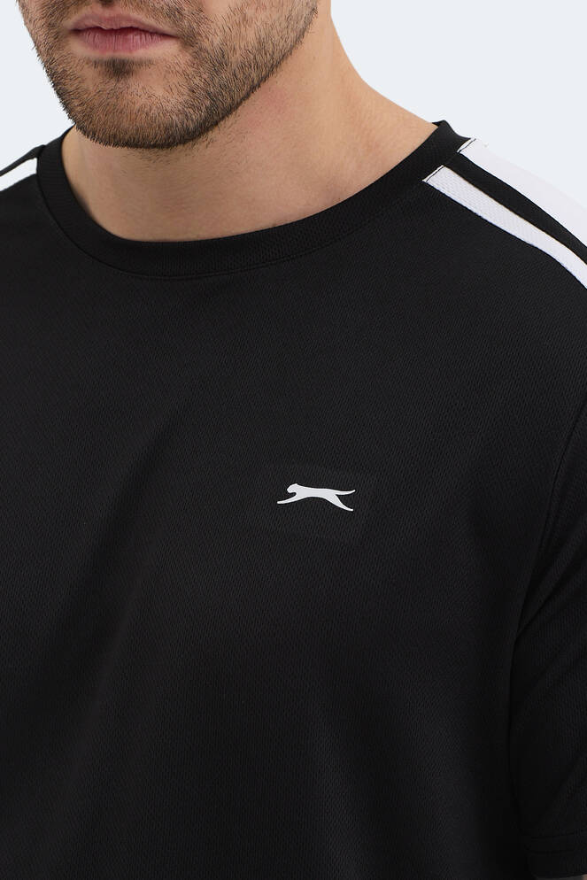 Slazenger REWIND Erkek Siyah Tişört