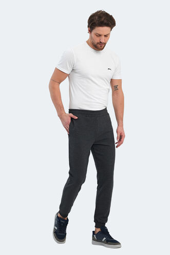 Slazenger REZE Men's Sweatpants Anthracite - Thumbnail