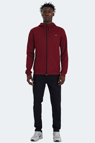 Slazenger RICH Men's Tracksuit Burgundy - Thumbnail