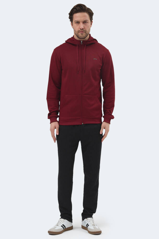 Slazenger RICH Men's Tracksuit Burgundy