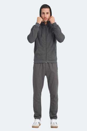 Slazenger RICH Men's Tracksuit Dark Gray - Thumbnail