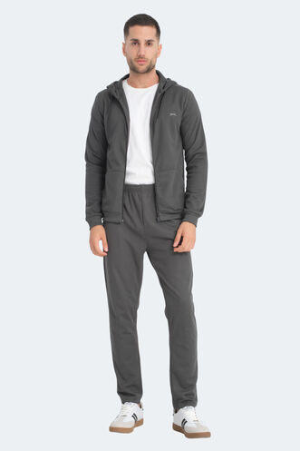 Slazenger RICH Men's Tracksuit Dark Gray - Thumbnail