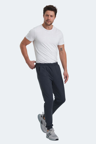 Slazenger RICHA Men's Sweatpants Dark Gray - Thumbnail