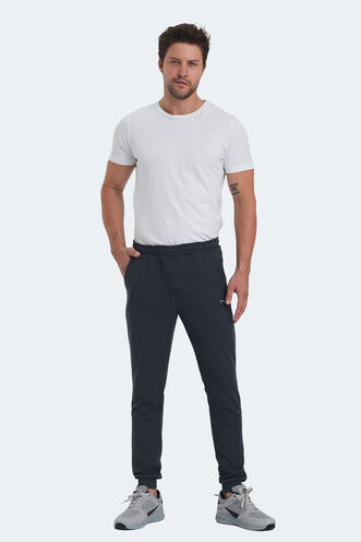 Slazenger RICHA Men's Sweatpants Dark Gray - Thumbnail