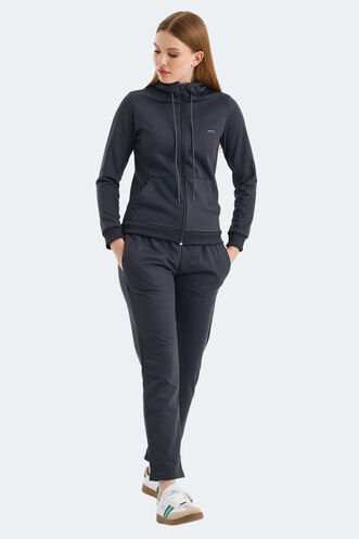 Slazenger RID Women's Tracksuit Dark Grey - Thumbnail