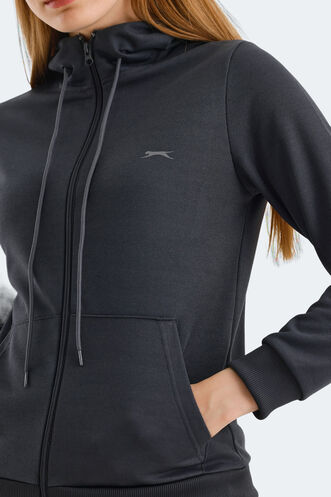 Slazenger RID Women's Tracksuit Dark Grey - Thumbnail