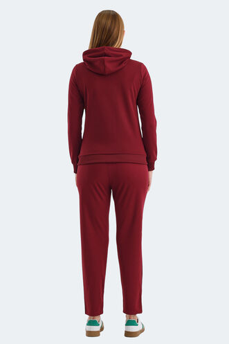 Slazenger RID Women's Tracksuit Burgundy - Thumbnail