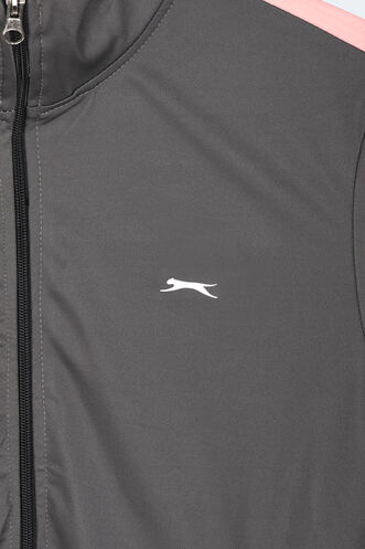 Slazenger RIFLE Women's Tracksuit Dark Grey - Thumbnail