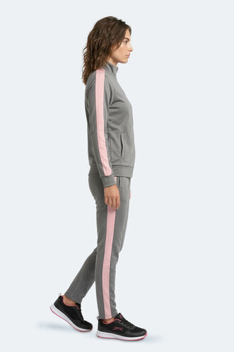 Slazenger RIFLE Women's Tracksuit Dark Grey - Thumbnail