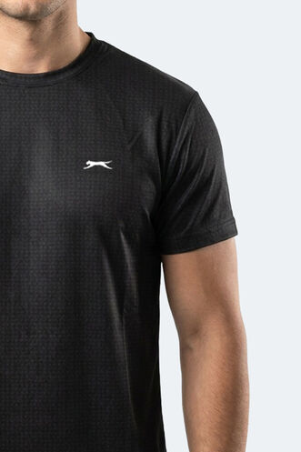Slazenger RIFT Erkek Siyah Tişört - Thumbnail