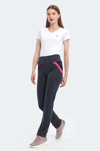 Slazenger RINUS Women's Fitness Tights Dark Grey - Thumbnail