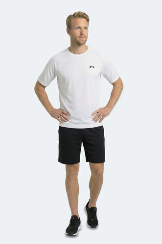 Slazenger RISING Erkek Beyaz Tişört - Thumbnail