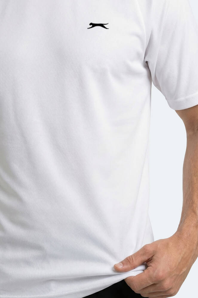 Slazenger RISING Erkek Beyaz Tişört