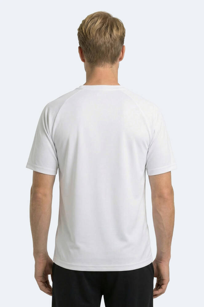 Slazenger RISING Erkek Beyaz Tişört